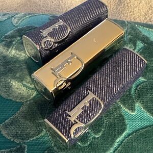 Dior Indigo Denim Addict Refillable Lipstick